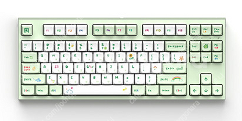 엠스톤 gv8 저소음 갈축 미개봉 새제품[그린크레용]--0