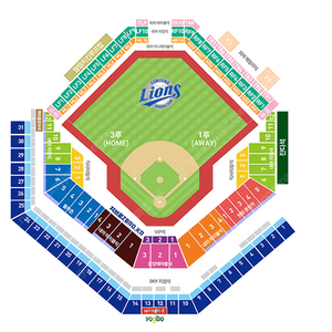 9월 7일(토) 삼성 VS NC 원정응원석 통로 2연석