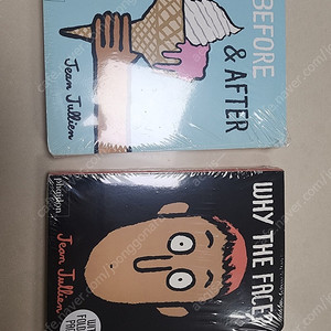 before and after, why the face(jean jullien)-미개봉 새책