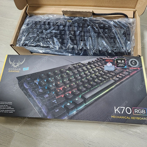 커세어 k70 rgb 적축 팝니다