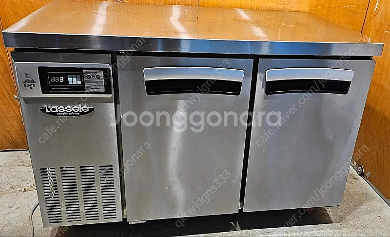 라셀르 간냉식 1200 테이블 냉장고 팝니다--2