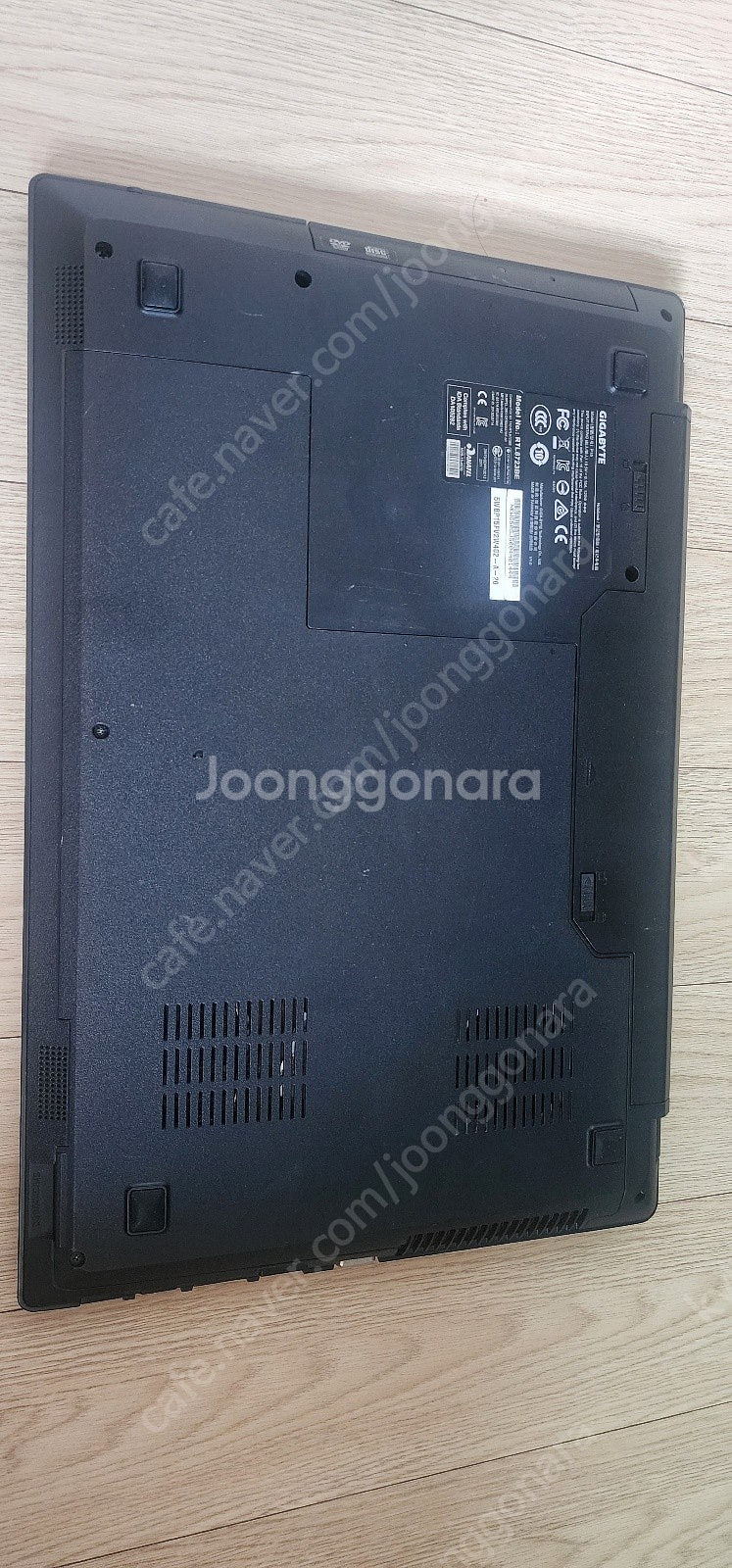게이밍 기가 노트북 전원 하자있는 i7 4710mq 팝...--2