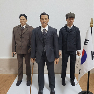 12인치 애국지사 (안창호, 안중근, 윤봉길) 피규어 판매합니다.