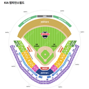 9월 7일 키움VS기아 1루 K8 109구역 통로 3연석 팝니다.