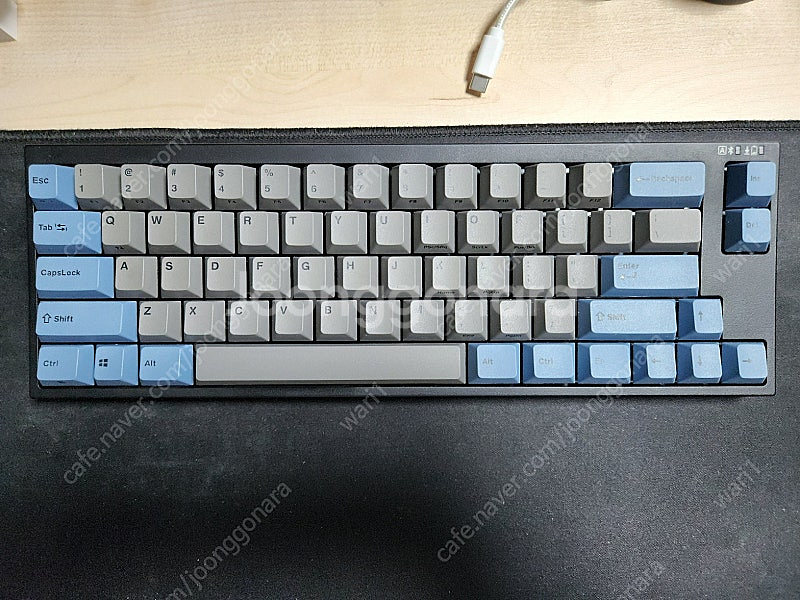 레오폴드 FC660MBT 영문 적축 그레이블루 팔아요~--1