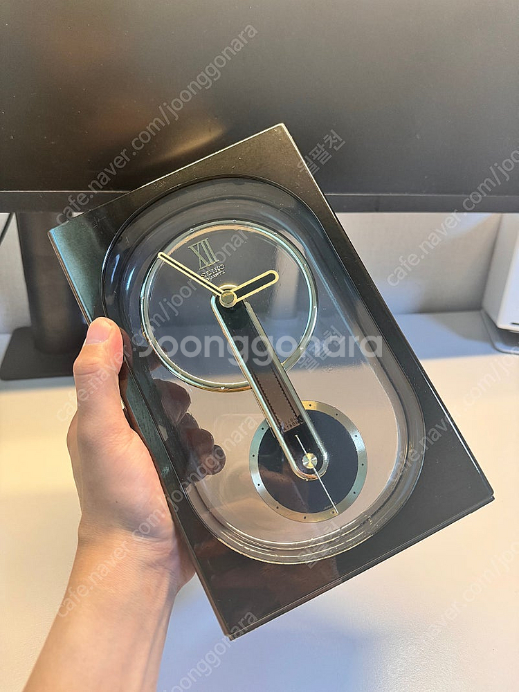 빈티지 세이코 탁상시계--0