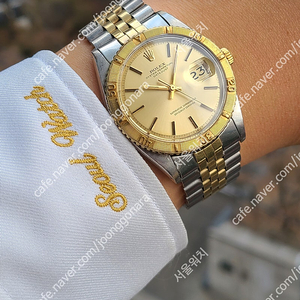 [정품] 롤렉스 데이저스트 썬더버드 턴오그래프 콤비 Ref.1625 빈티지 (Rolex Datejust Thunderbird Two-Tone Ref.1625 Vintage)