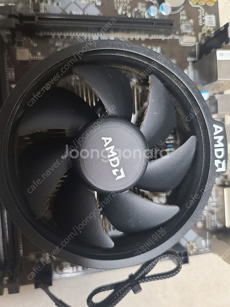 라이젠 2200g a320m-a pro 메인보드 판매--1