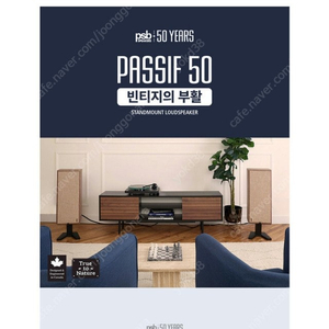 psb passif 50 스피커 팝니다.