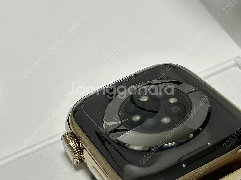 애플워치7 스테인리스 셀룰러 41mm 풀박스 보증 O--2