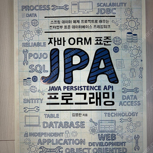 자바 orm 표준 jpa 프로그래밍