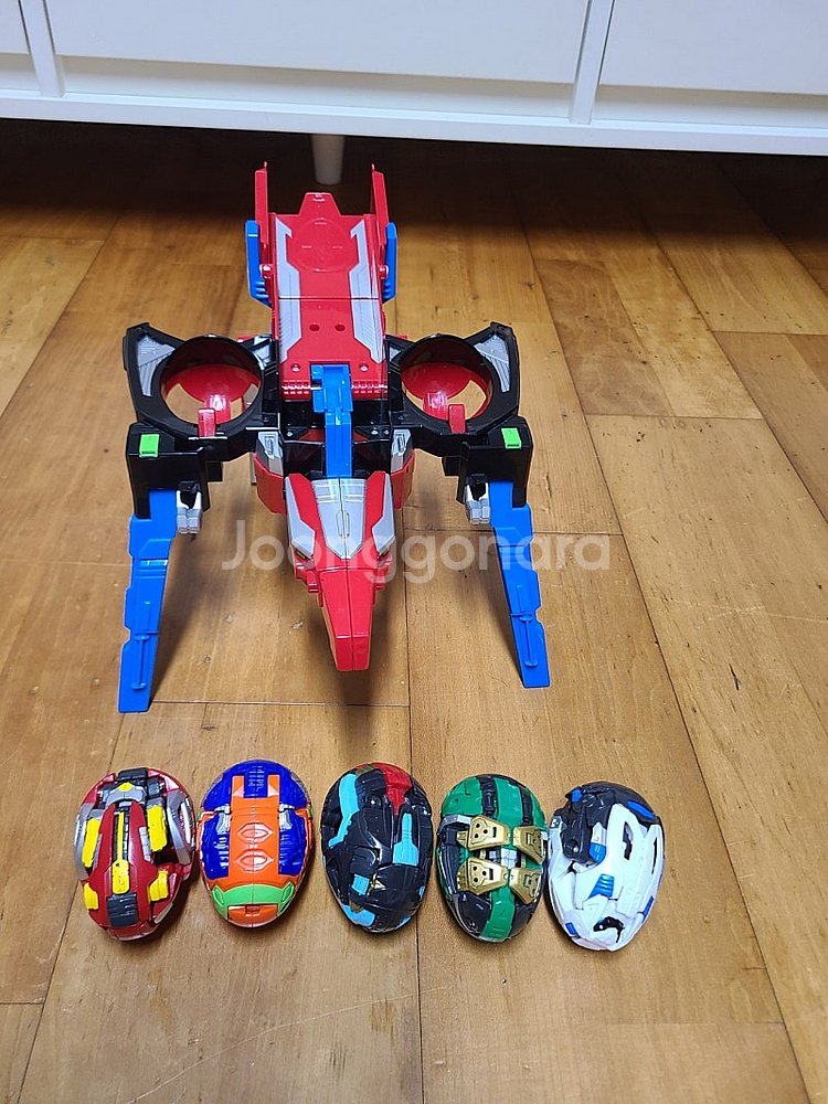 카봇 쿵 알카봇 세트 (쿵 5종, 프테라드롭쿵)--0