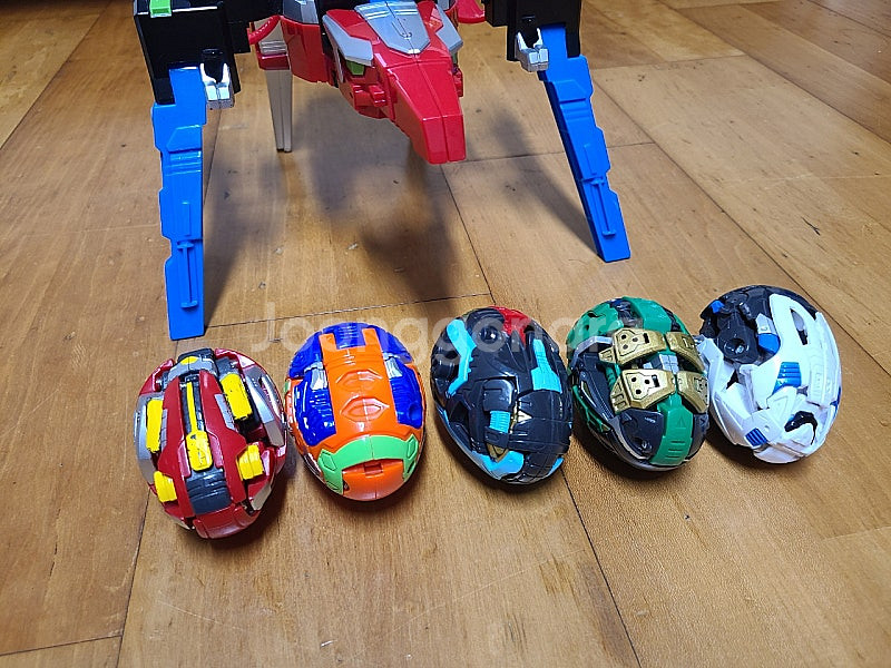 카봇 쿵 알카봇 세트 (쿵 5종, 프테라드롭쿵)--2