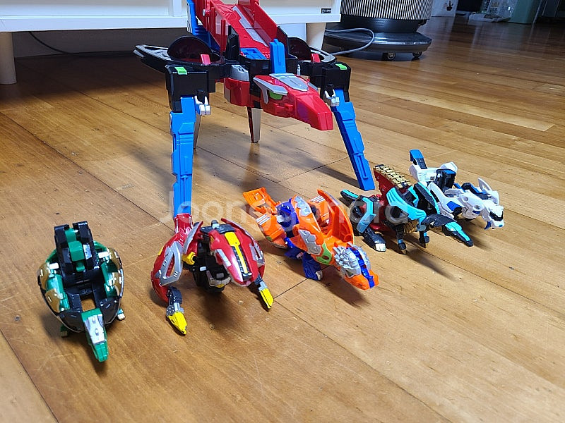 카봇 쿵 알카봇 세트 (쿵 5종, 프테라드롭쿵)--7