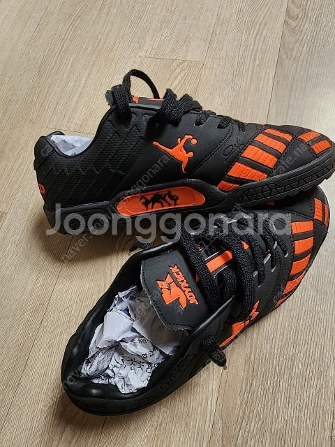 (새상품)조이킥 족구화 레전드 블랙 270--0