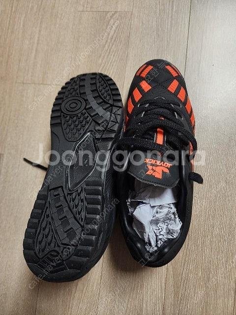 (새상품)조이킥 족구화 레전드 블랙 270--1