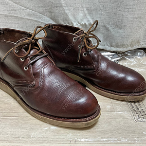 [280, US 10] 레드윙 3141 Work Chukka