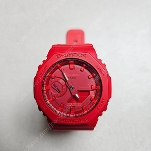 지샥 로얄오크 ga-2100 레드 g-shock