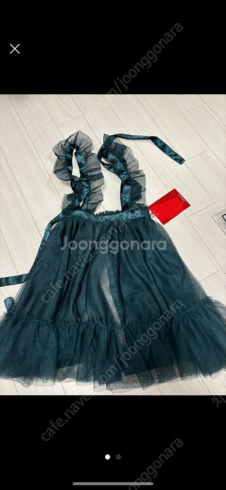 마르디 메르크디 키즈 에이프런 원피스 L 새상품--0