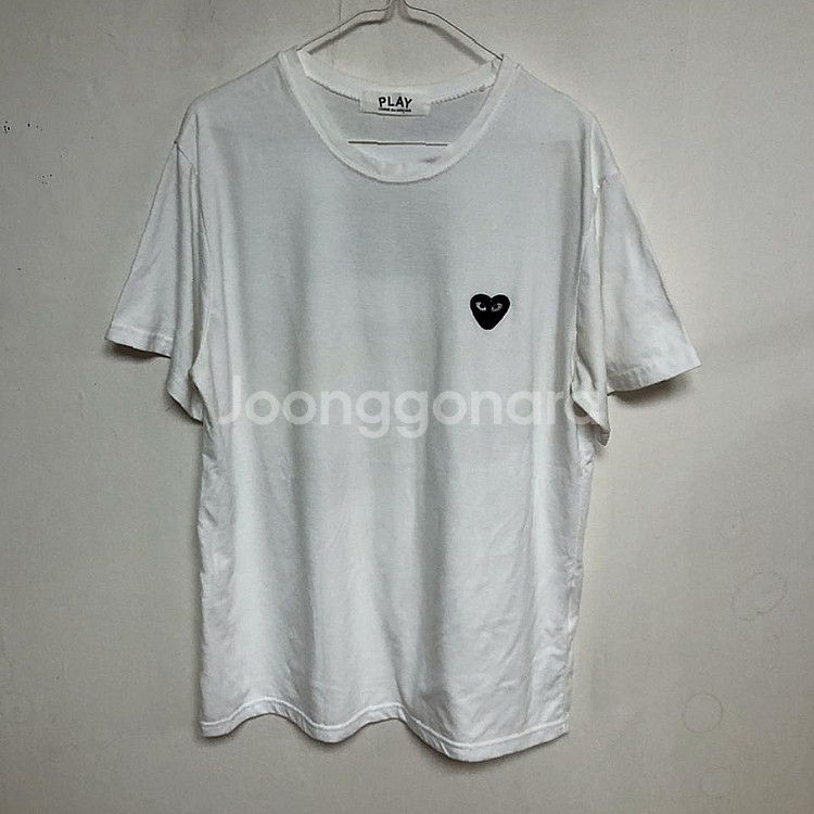 꼼데가르송 남성 반팔티 105XL--0