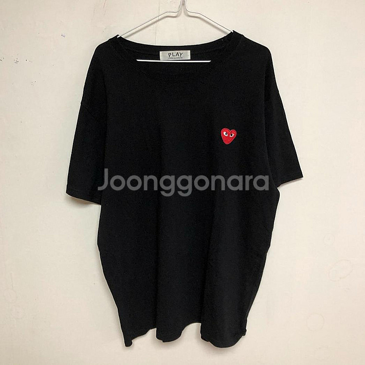 판매 꼼데가르송 남성 반팔티 105XL--0