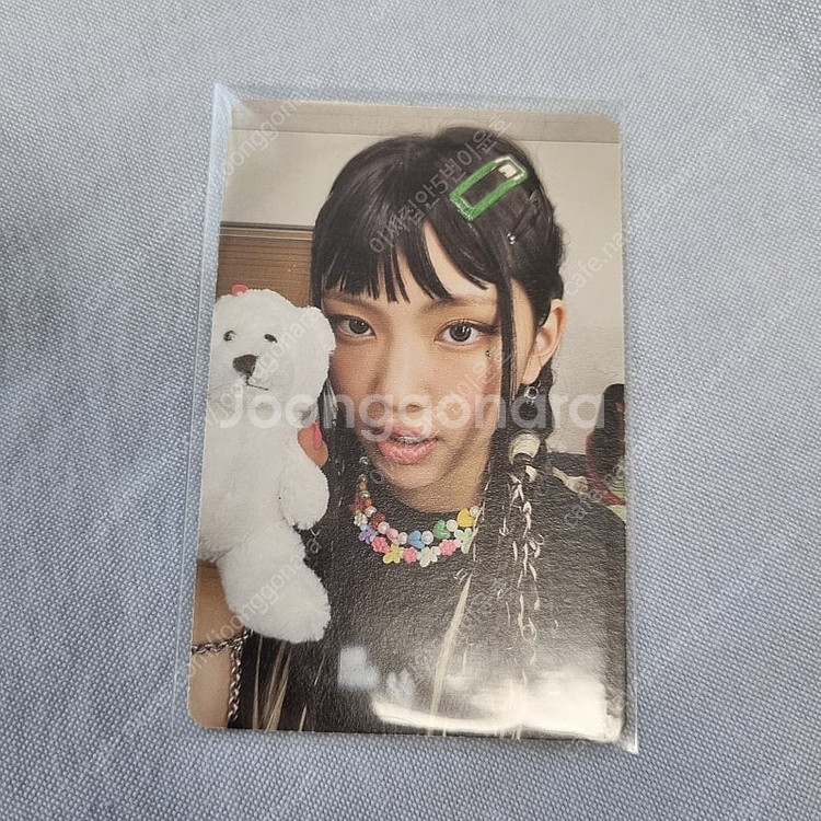 뉴진스 혜인 포카 포토카드 위버스 앨범 버전--0