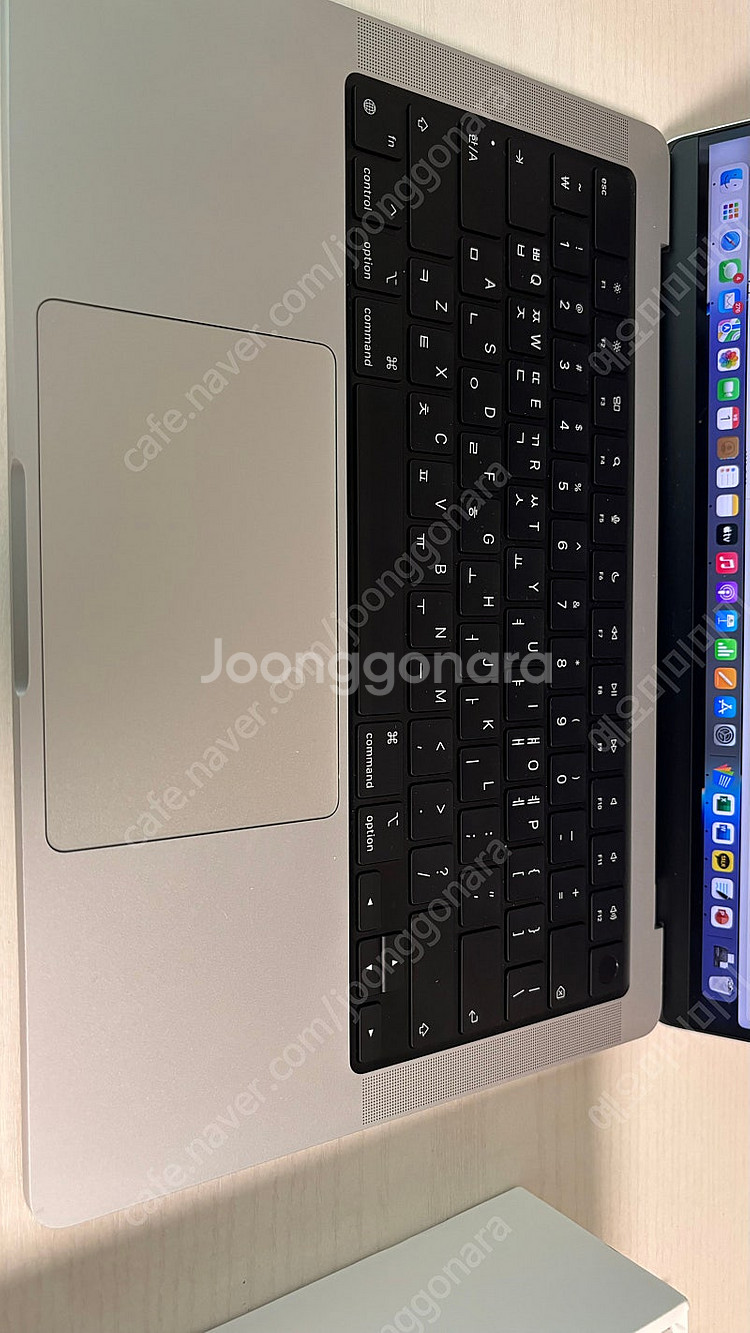 맥북 프로 m1 14인치 스페이스 그레이 512GB--4