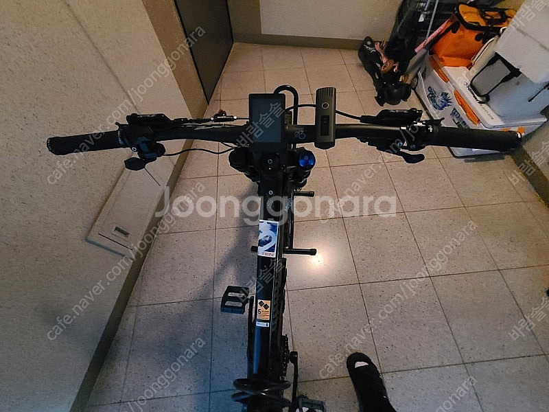 MTB 자전거 팝니다 전기모터 장착되어있음--2