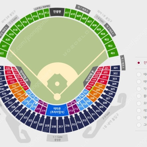 9/1 롯데vs두산 3루 네이비 328구역 연석 정가이하양도합니다