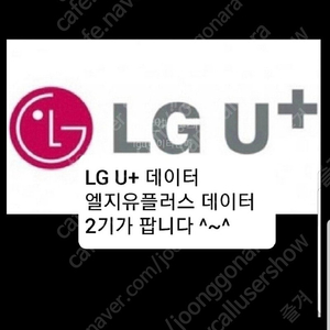 (빠른거래)lg u+엘지유플러스데이터 2기가 4000원기업은행