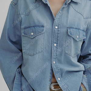 urbanic30 얼바닉30 Western Denim Shirt (Light Blue)