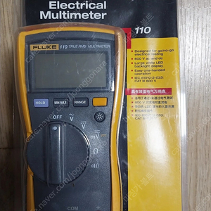 Fluke 110 디지털 멀티 미터 DMM 6000 카운트 미사용 새젝품 입니다 (멀티테스트기)