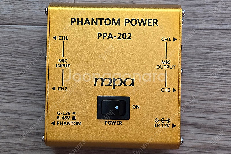 PA-202 팬텀파워 공급기 팔아요--0