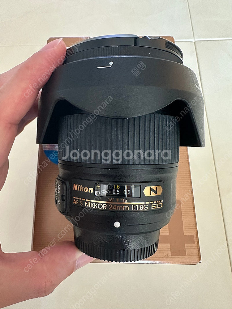 니콘 렌즈 24mm 1:1.8G ED 팝니다--1