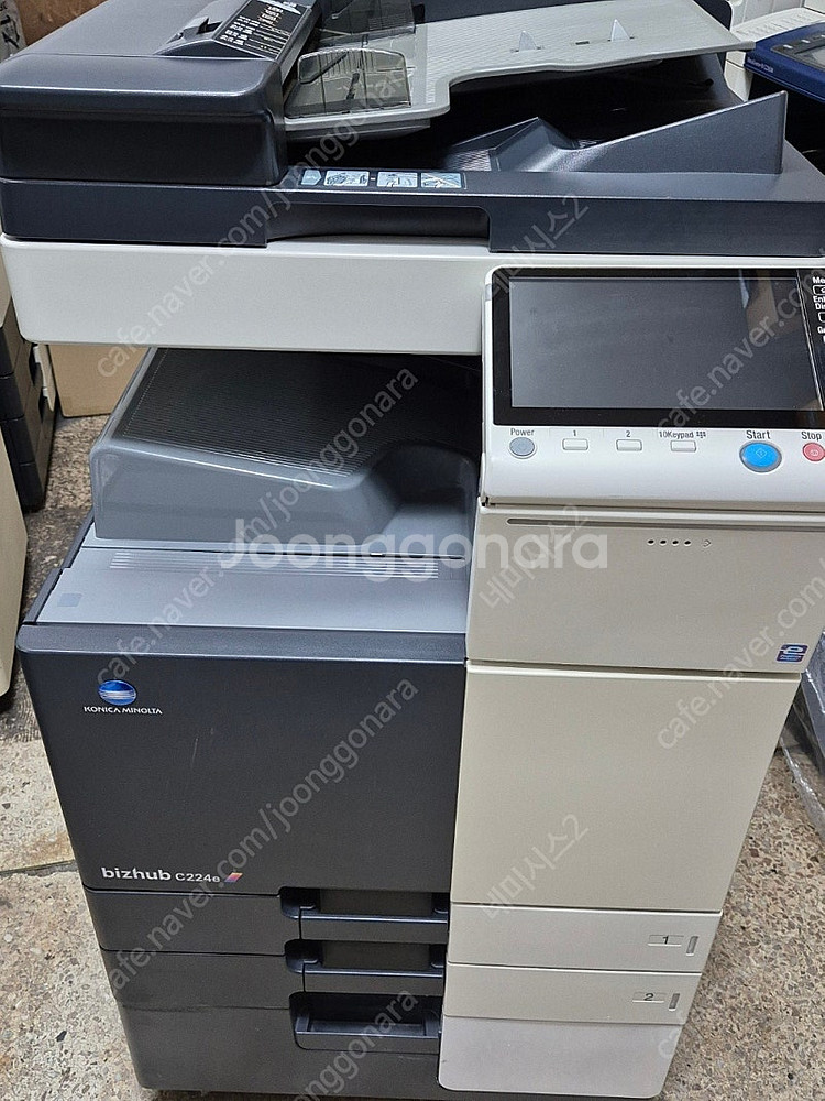 코니카미놀타 a3컬러양면레이저복합기 c224e (신도리...--0