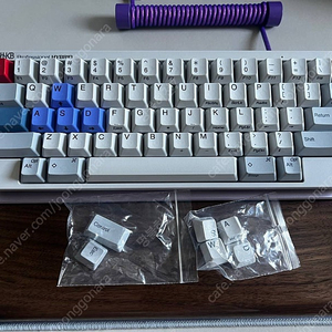 해피해킹 하이브리드 타입s (저소음) HHKB 백각 + 포인트키캡 판매합니다.