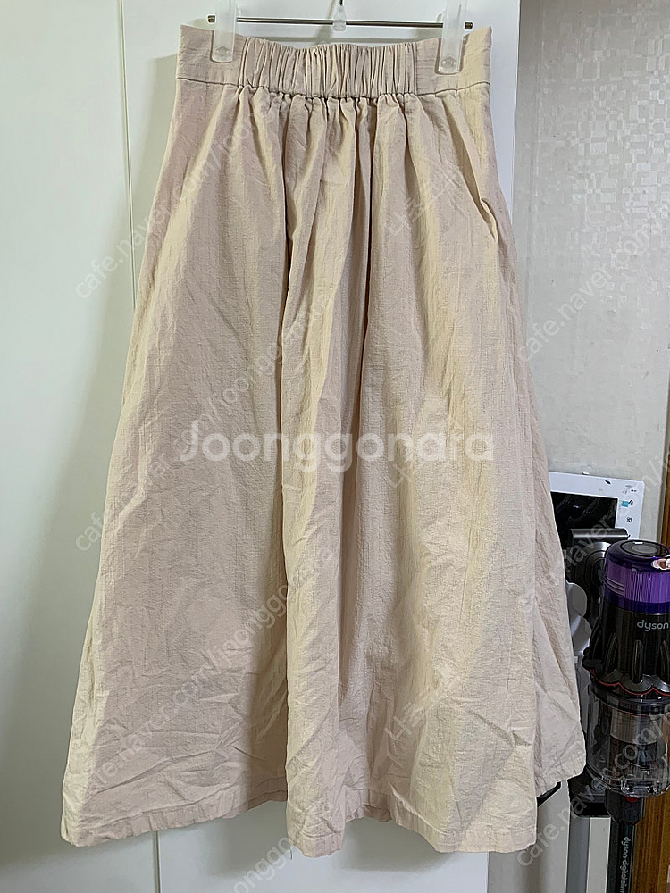 LENINA 르니나 제나 플레어 스커트 베이지 s사이즈...--7