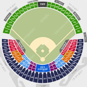 9월 6일(금) LG vs 한화 외야4연석,2연석양도합니다.