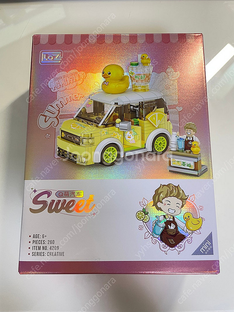 LOZ 로즈 미니블럭 DIY 4209--0