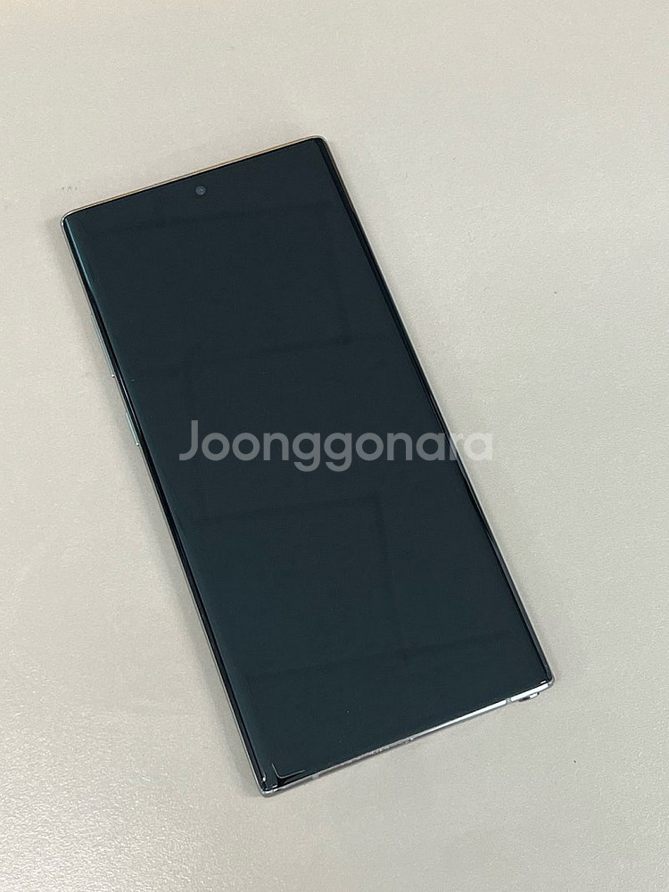 갤럭시노트10+ 아우라글로우 256G 외관 미파손 깔끔...--2