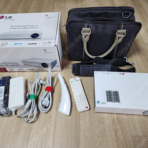 LG pa75k 미니빔 프로젝터 판매합니다