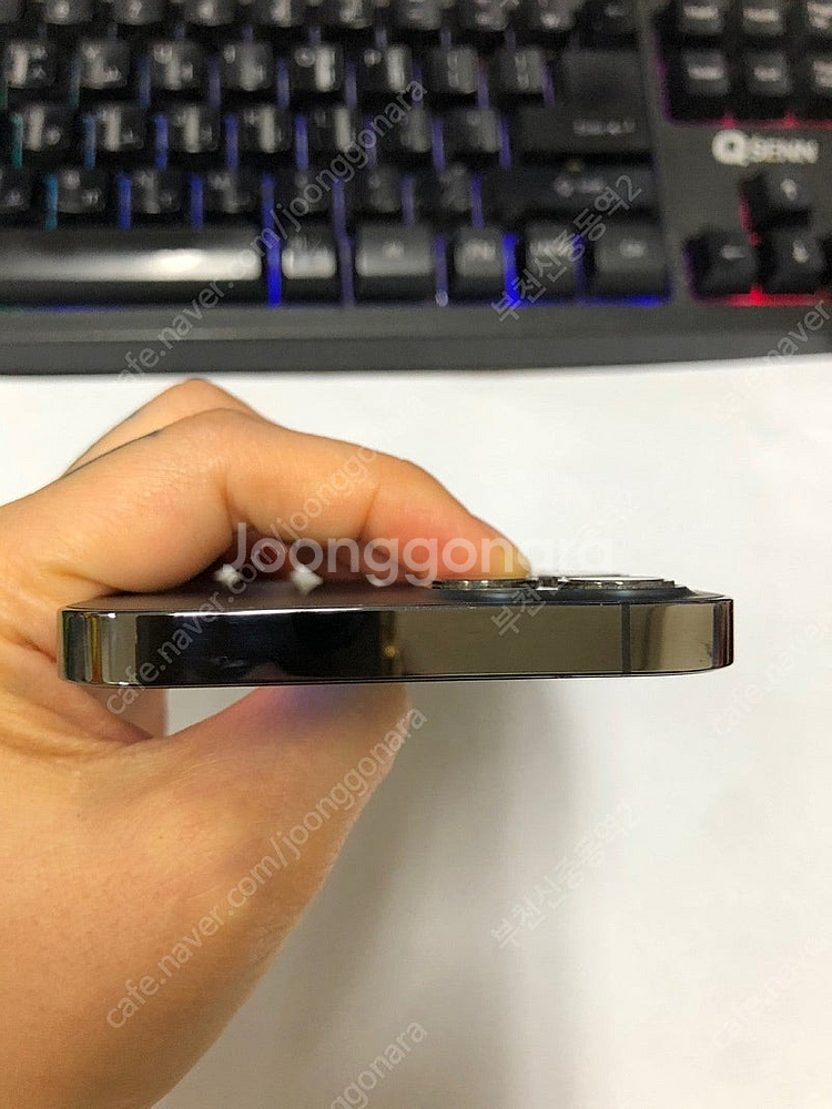 183454 아이폰12프로 그래파이트 SS급 128GB...--3