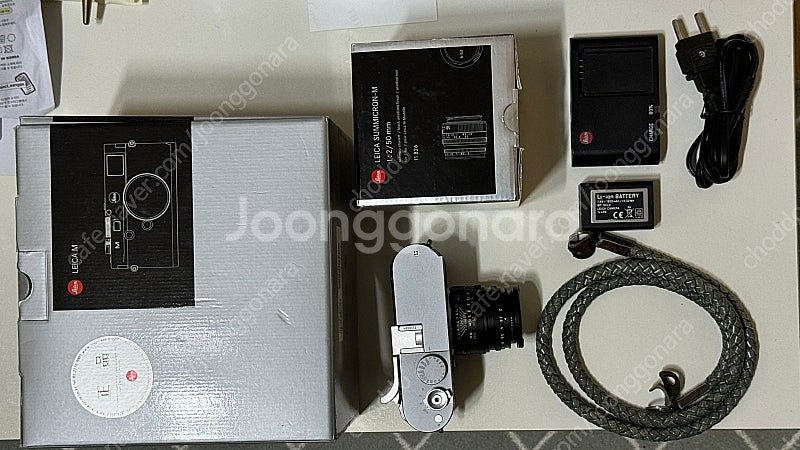라이카 M240 실버 민트급 + 50크론(주미크론) 판...--0