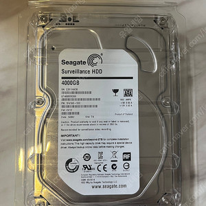 새제품/시게이트 4000GB 외장하드