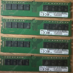 삼성 ddr4 3200 32기가 램 팝니다