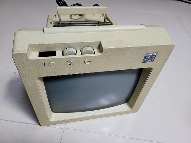대우통신 모노크롬 모니터DR-1240프로 이미지