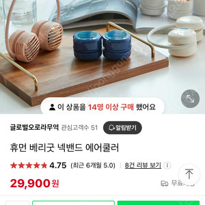 휴먼 베리굿 넥밴드 에어쿨러