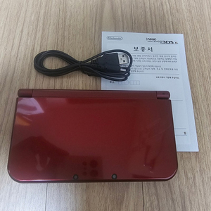 뉴 닌텐도 3ds xl 레드 팝니다.