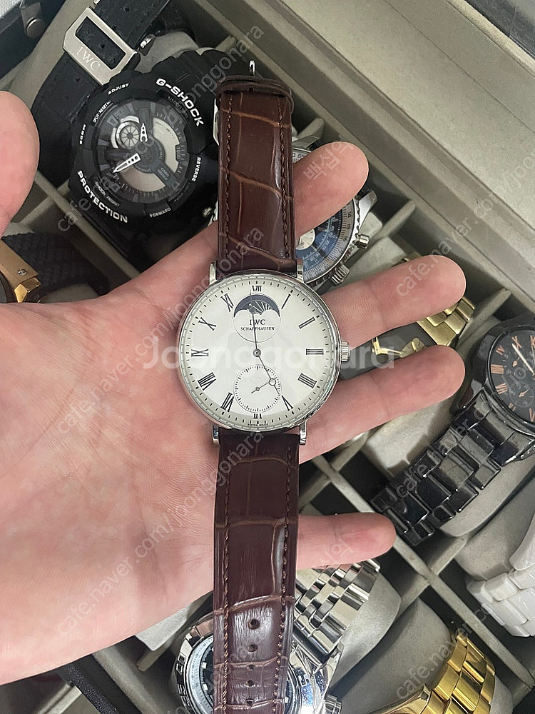 IWC 다빈치 오토매틱 문페이즈 15만--3