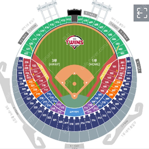 9월 7일 토요일 LG 한화 3루 네이비 응원석 324블럭 2열 2연석 양도합니다